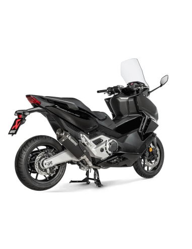 AKRAPOVIC SILENCISOS SLIPO ONE ADAPTABLE PARA HONDA X-ADV 750 Y HONDA FORZA DESDE 2021 AL 2025