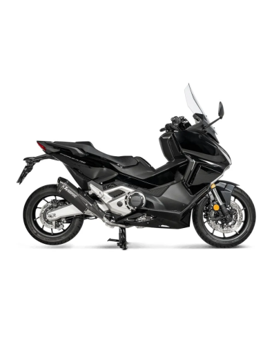 AKRAPOVIC SILENCISOS SLIPO ONE ADAPTABLE PARA HONDA X-ADV 750 Y HONDA FORZA DESDE 2021 AL 2025