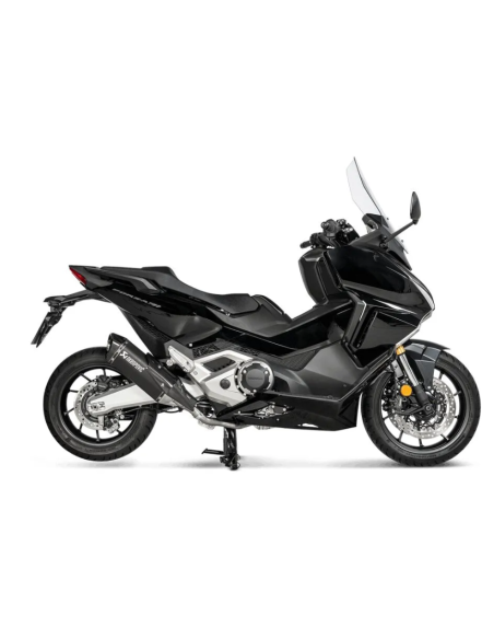 AKRAPOVIC SILENCISOS SLIPO ONE ADAPTABLE PARA HONDA X-ADV 750 Y HONDA FORZA DESDE 2021 AL 2025
