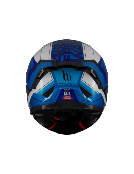 MT HELMETS Casco Integral THUNDER 4 SV FREEWAY A17 Azul Brillo