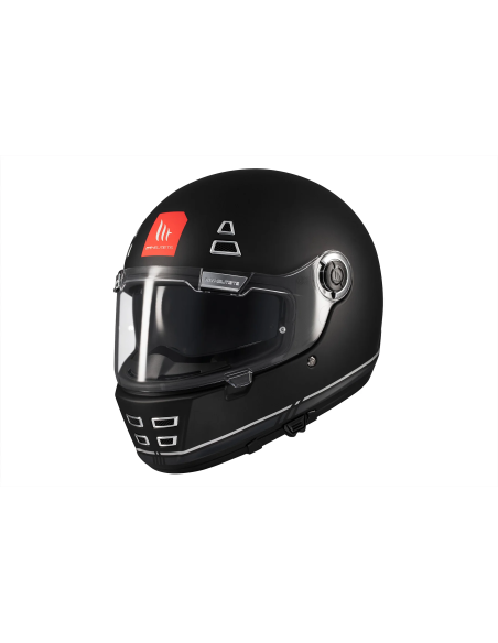 MT HELMETS Casco Integral JARAMA SV SOLID B2 Negro Mate