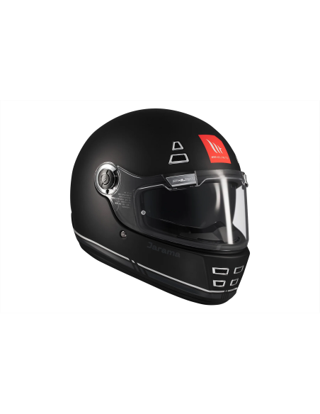 MT HELMETS Casco Integral JARAMA SV SOLID B2 Negro Mate