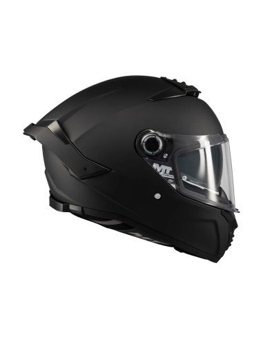 MT HELMETS Casco Integral THUNDER 4 SV Pure A1 Negro Mate Totalmente Homologado