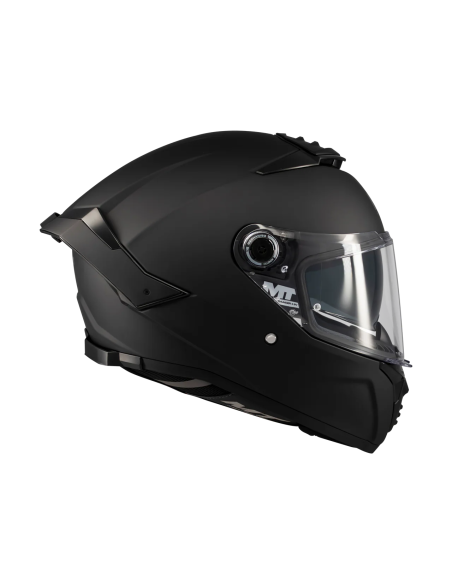 MT HELMETS Casco Integral THUNDER 4 SV Pure A1 Negro Mate Totalmente Homologado