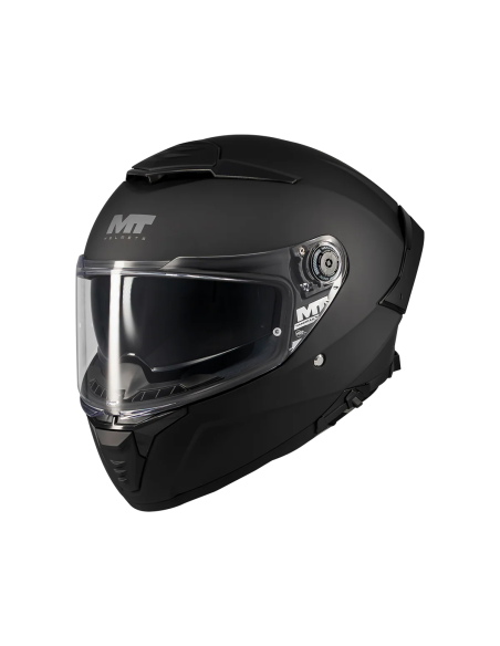 MT HELMETS Casco Integral THUNDER 4 SV Pure A1 Negro Mate Totalmente Homologado