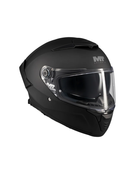 MT HELMETS Casco Integral THUNDER 4 SV Pure A1 Negro Mate Totalmente Homologado