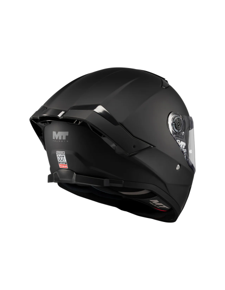 MT HELMETS Casco Integral THUNDER 4 SV Pure A1 Negro Mate Totalmente Homologado