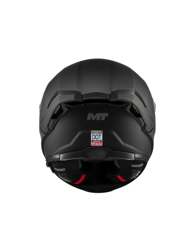 MT HELMETS Casco Integral THUNDER 4 SV Pure A1 Negro Mate Totalmente Homologado