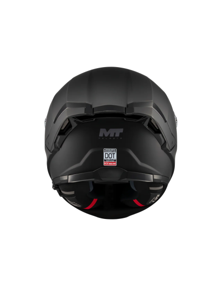 MT HELMETS Casco Integral THUNDER 4 SV Pure A1 Negro Mate Totalmente Homologado