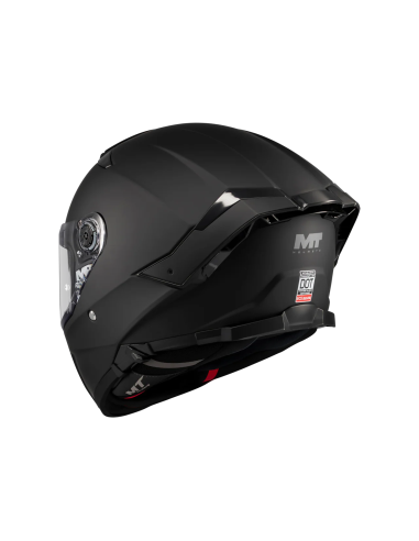 MT HELMETS Casco Integral THUNDER 4 SV Pure A1 Negro Mate Totalmente Homologado