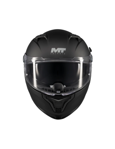 MT HELMETS Casco Integral Braker SV Pure A1 Negro Mate Totalmente Homologado
