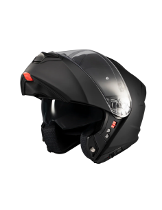 MT HELMETS Casco Modular GENESIS SV Pure A1 Negro Mate Totalmente Homologado 2