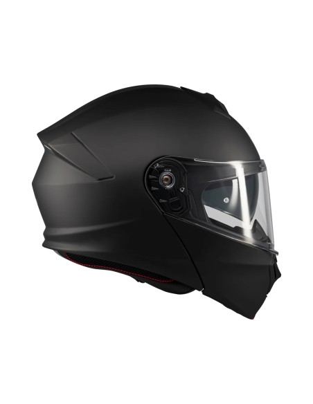 MT HELMETS Casco Modular GENESIS SV Pure A1 Negro Mate Totalmente Homologado