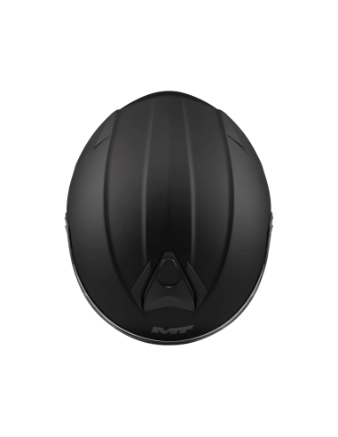 MT HELMETS Casco Modular GENESIS SV Pure A1 Negro Mate Totalmente Homologado