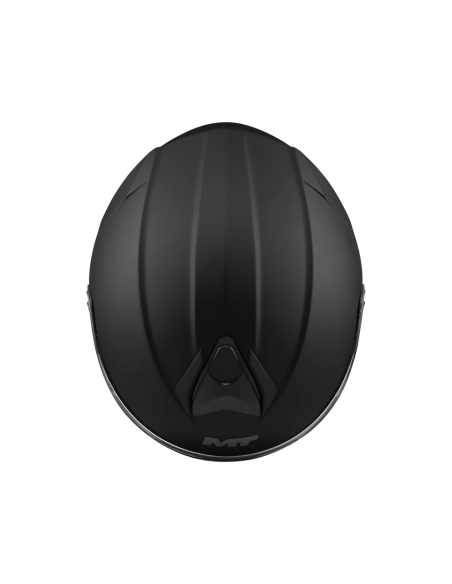 MT HELMETS Casco Modular GENESIS SV Pure A1 Negro Mate Totalmente Homologado
