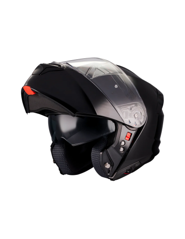 MT HELMETS Casco Modular GENESIS SV Pure A1 Brillo Totalmente Homologado