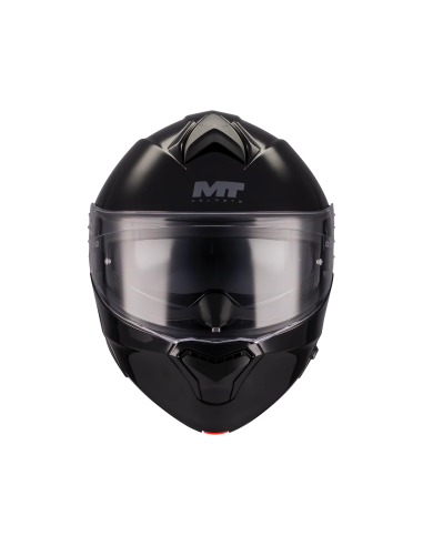 MT HELMETS Casco Modular GENESIS SV Pure A1 Brillo Totalmente Homologado