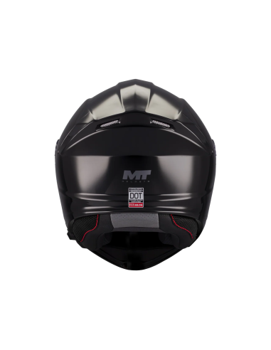 MT HELMETS Casco Modular GENESIS SV Pure A1 Brillo Totalmente Homologado