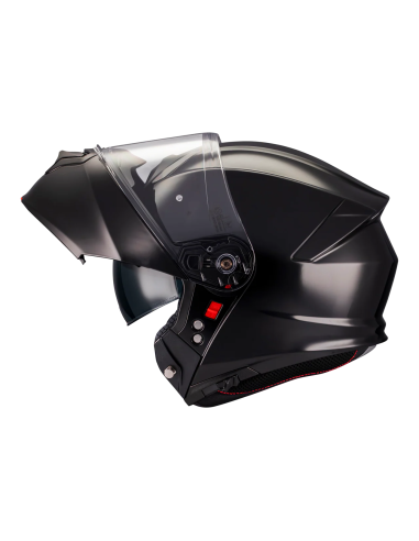 MT HELMETS Casco Modular GENESIS SV Pure A1 Brillo Totalmente Homologado