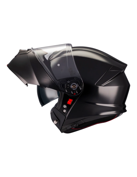 MT HELMETS Casco Modular GENESIS SV Pure A1 Brillo Totalmente Homologado