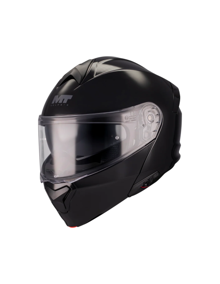 MT HELMETS Casco Modular GENESIS SV Pure A1 Brillo Totalmente Homologado