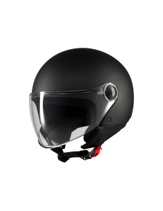 MT HELMETS Casco Jet STREET S Pure A1 Negro Mate Totalmente Homologado 2