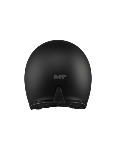 MT HELMETS Casco Jet LEMANS 2 SV S Pure A1 Negro Mate Totalmente Homologado