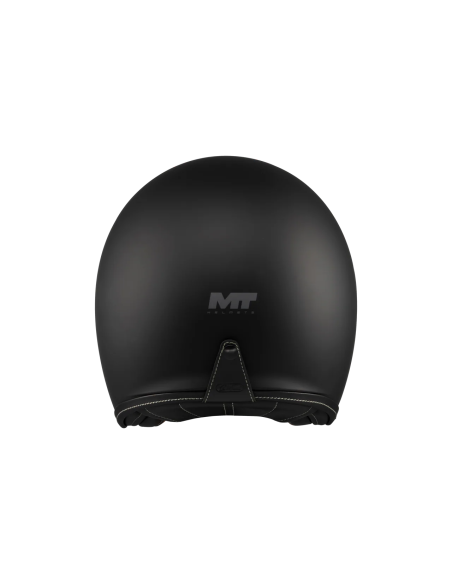 MT HELMETS Casco Jet LEMANS 2 SV S Pure A1 Negro Mate Totalmente Homologado