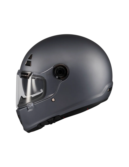 MT HELMETS Casco Integral JARAMA SV Pure A2 Gris Mate Totalmente Homologado