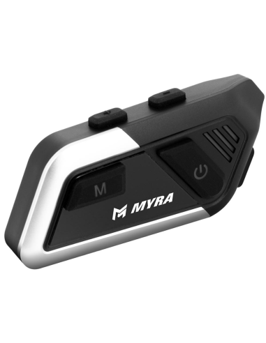 Intercomunicador Myra M500 Bluetooth 5.3 para Moto – Alcance 500 m · Resistente al Agua IP65 · Sonido Hi‑Fi