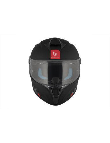 MT HELMETS Casco Integral TARGO S SOLID A1 Negro Mate Totalmente Homologado