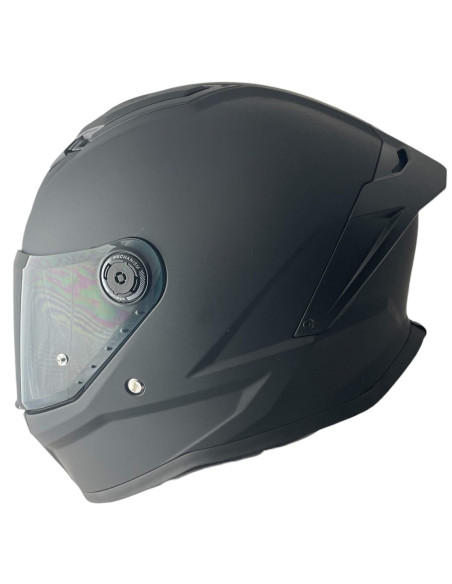 Casco MT Helmets Stinger 2 Iron Mate Black | ECE 22.06 + Visor Oscuro