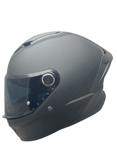 Casco MT Helmets Stinger 2 Iron Mate Black | ECE 22.06 + Visor Oscuro