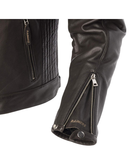 CHAQUETA DE PIEL RAINERS Modelo ATLANTA-MR Marrón
