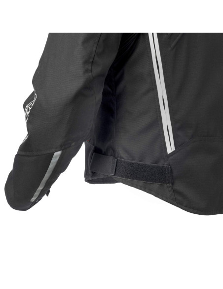 CHAQUETA RACING RAINERS Modelo MICHIGAN Negra y Roja