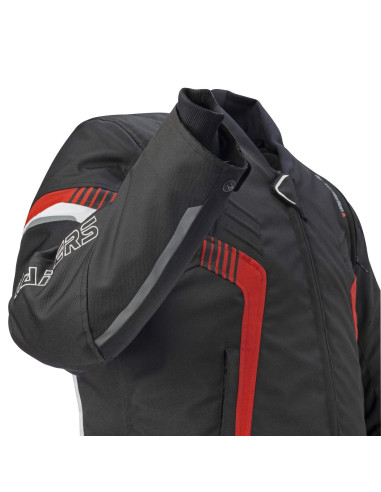 CHAQUETA RACING RAINERS Modelo MICHIGAN Negra y Roja