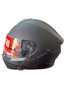 MT HELMETS Casco de Exposición OUTLET Modular Modelo GENESIS Negro Mate Talla L 2