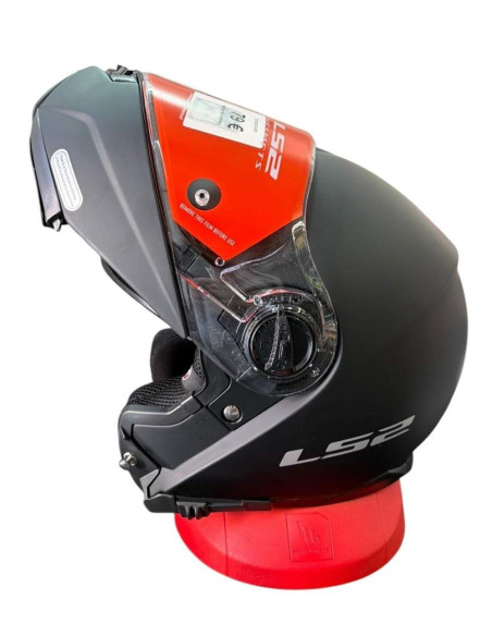 LS2 HELMETS Casco de Exposición OUTLET Modular STROBE I Negro Mate Talla XL