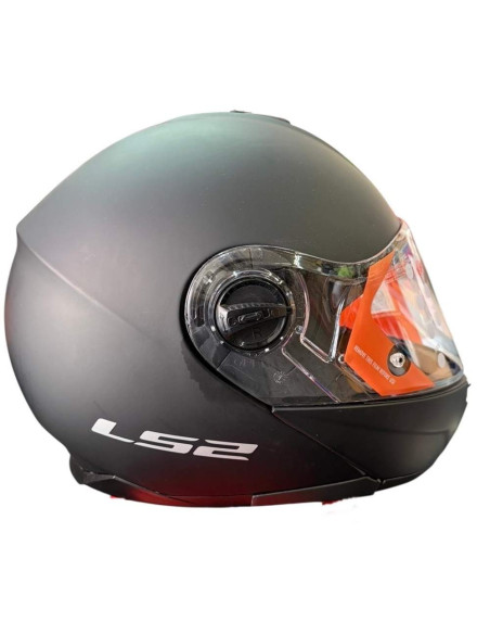 LS2 HELMETS Casco de Exposición OUTLET Modular STROBE I Negro Mate Talla XL
