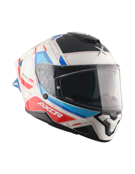 Casco Axor Brutale ECE 22.06 – Máxima Seguridad, Diseño Racing y Ventilación Avanzada
