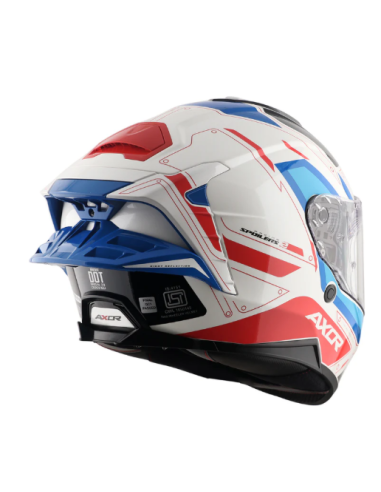 Casco Axor Brutale ECE 22.06 – Máxima Seguridad, Diseño Racing y Ventilación Avanzada