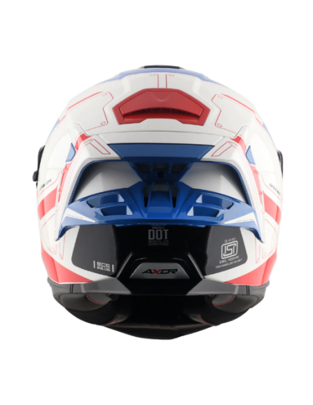 Casco Axor Brutale ECE 22.06 – Máxima Seguridad, Diseño Racing y Ventilación Avanzada