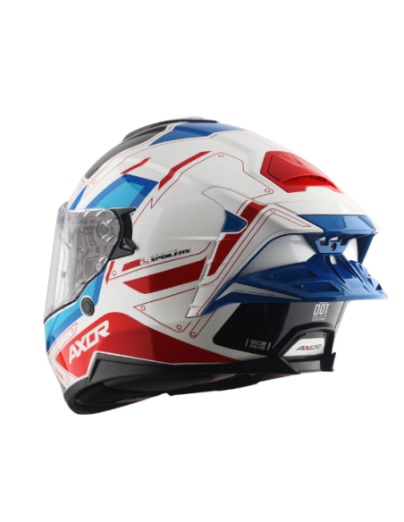 Casco Axor Brutale ECE 22.06 – Máxima Seguridad, Diseño Racing y Ventilación Avanzada