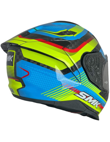 Casco integral SMK Titan Carbon Razor GL254 de fibra de carbono