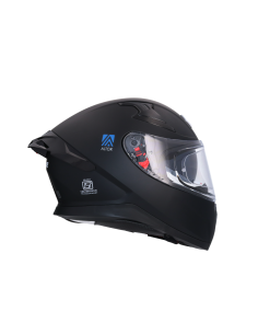 AXOR HELMETS Casco Integral APEX SMART Negro Mate Totalmente Homologado con Intercomunicador Incluido