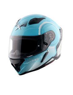 AXOR HELMETS Casco Integral Modelo HUNTER SPEAR Azul Totalmente Homologado 22.06 2