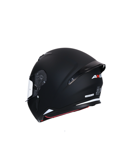 AXOR HELMETS Casco Integral Modelo HUNTER Negro Mate Totalmente Homologado 22.06