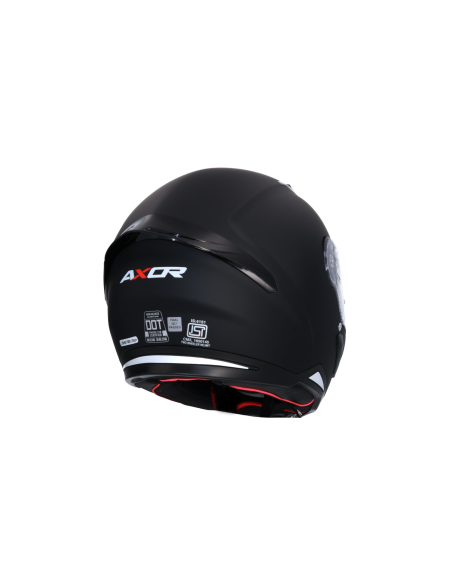 AXOR HELMETS Casco Integral Modelo HUNTER Negro Mate Totalmente Homologado 22.06