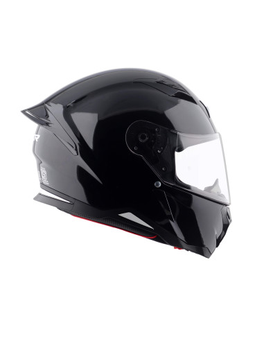 AXOR HELMETS Casco Integral Modelo HUNTER Negro Brillo Totalmente Homologado 22.06