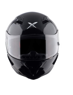 AXOR HELMETS Casco Integral Modelo HUNTER Negro Brillo Totalmente Homologado 22.06 2
